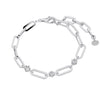 Round Diamond Paperclip Bracelet 1CT