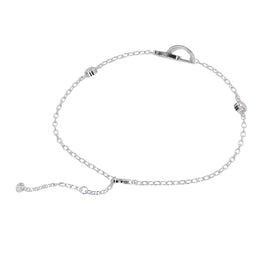 Interlocking Hoop Diamond Bracelet 0.75CT