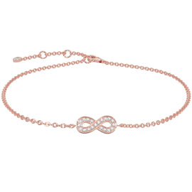 Infinity Diamond Pavé Bracelet