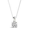 Round Diamond Solitaire Pendant