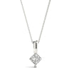 Princess Diamond Solitaire Pendant