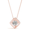 Round Diamond Solitaire Pendant