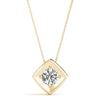 Round Diamond Solitaire Pendant