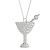 Cocktail Diamond Pavé Pendant