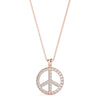 Peace Diamond Pavé Pendant