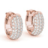 Huggie Pavé Diamond Earrings