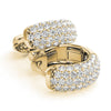 Huggie Pavé Diamond Earrings