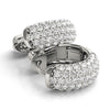 Huggie Pavé Diamond Earrings