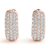 Huggie Pavé Diamond Earrings