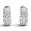 Huggie Pavé Diamond Earrings