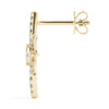 North Star Pavé Diamond Drop Earrings