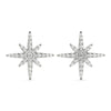 North Star Pavé Diamond Drop Earrings