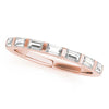 Baguette Seven Stone Wedding Ring