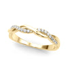 Twisted Pavé Wedding Ring