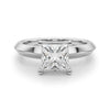 Princess Solitaire Engagement Ring