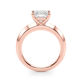 Princess Solitaire Engagement Ring