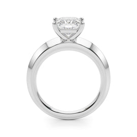 Princess Solitaire Engagement Ring