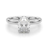 Oval Solitaire Engagement Ring