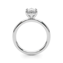 Marquise Solitaire Engagement Ring