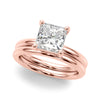 Princess Solitaire Engagement Ring