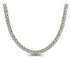 Round Diamond Tennis Classic Necklace