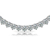 Round Diamond Modern Tennis Necklace