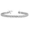 Round Diamond S Tennis Bracelet