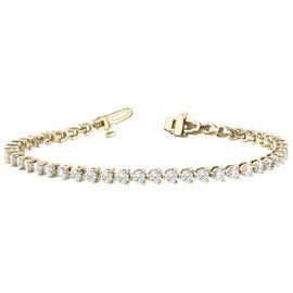 Round Diamond Tennis Bracelet