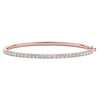 Round Diamond Eternity Bangle