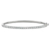 Round Diamond Eternity Bangle