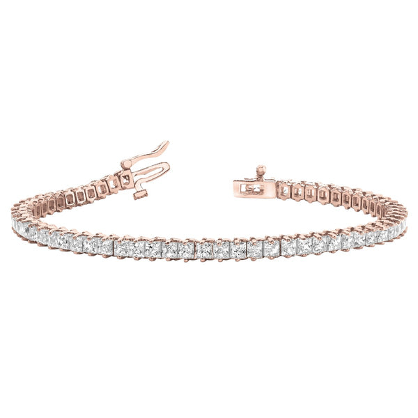 Princess Diamond Tennis Bracelet