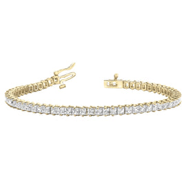 Princess Diamond Tennis Bracelet