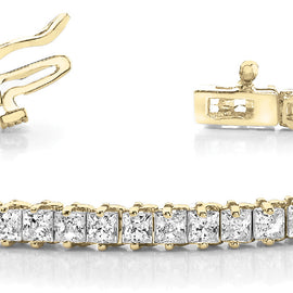 Princess Diamond Tennis Bracelet