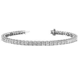 Princess Diamond Tennis Bracelet