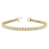 Round Diamond Bezel Tennis Bracelet