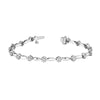 Round Cluster Diamond Bracelet