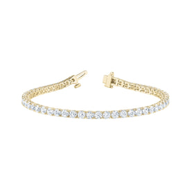 Round Diamond Tennis Bracelet