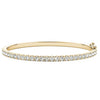 Round Diamond Eternity Bangle