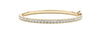 Round Diamond Eternity Bangle