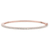 Round Diamond Eternity Bangle