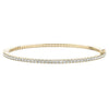 Round Diamond Eternity Bangle