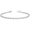 Round Diamond XO Tennis Bracelet