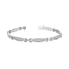 Round Diamond Half Moon Connect Bracelet