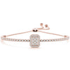 Diamond Cluster Pavé Slider Bracelet