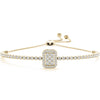 Diamond Cluster Pavé Slider Bracelet