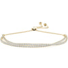 Round Diamond Multi-Row Slider Bracelet