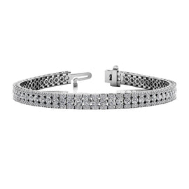 Round Diamond Tennis Bracelet