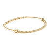 Twisted Diamond Pavé Chain Slider Bracelet