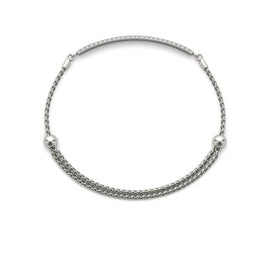 Diamond Pavé Chain Slider Bracelet