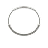 Round Diamond Pavé Chain Slider Bracelet